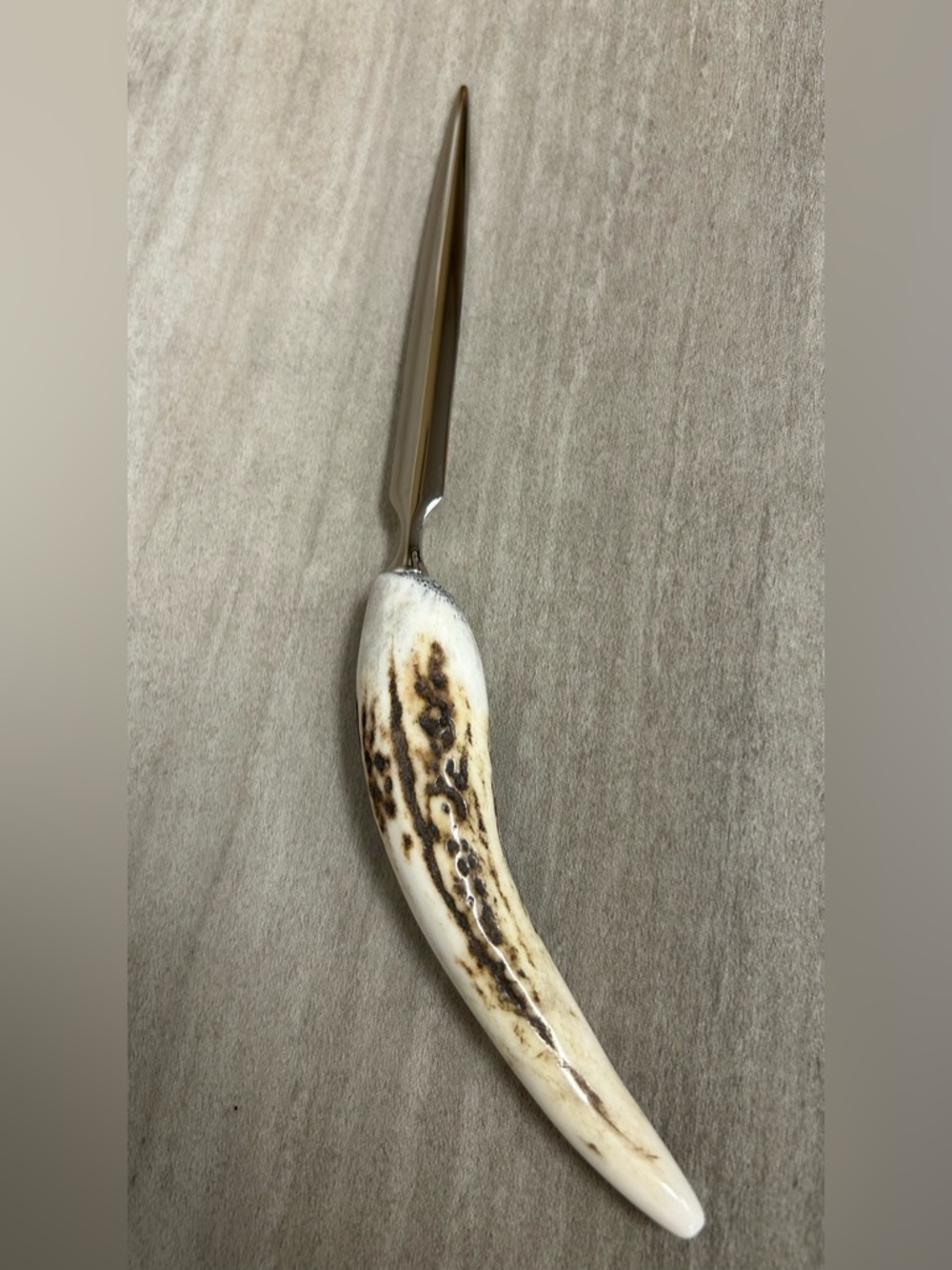 Antler Handle Letter Opener 9" long